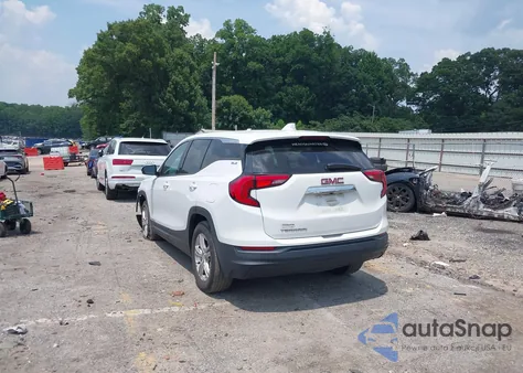 2019 GMC Terrain Sle from USA, damaged, VIN 3GKALMEV9KL145846
